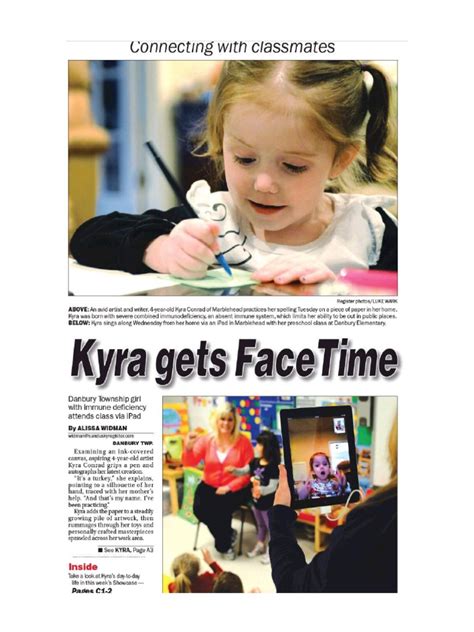 kyra gets face time pdf