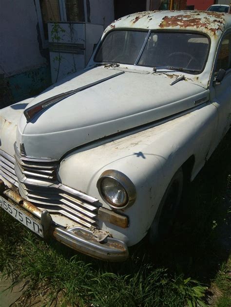 Подержанный автомобиль ГАЗ М 20 Победа ГАЗ М 20 Победа 1954 г Новочеркасск цвет белый