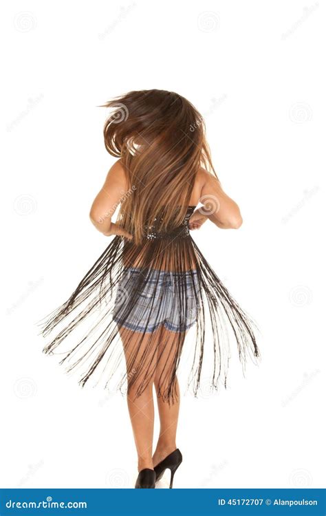 Twirl Hair Flowing Strings Stock Image Image Of Cute