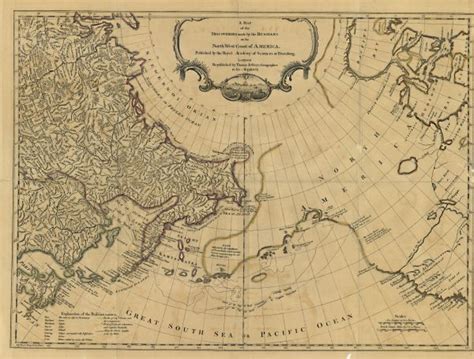Russian Map Of Alaska Map Or Atlas Wisconsin Historical Society