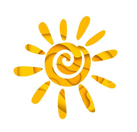 Abstract summer sun. Logo design. 416100 Vector Art at Vecteezy