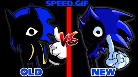 Fnf Vs Speed V2 Control Old Vs New Cyclops Sonic Old And New