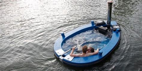 Floating Hot Tub Hot Tug Is The Definition Of Relaxation