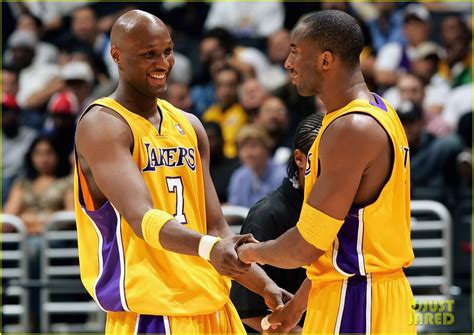 Full Sized Photo Of Lamar Odom Remembers Close Friend Lakers Teammate