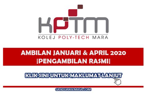 Kptm offers a wide range of educational opportunities in the field of information technology, computer science, accounting, business management, and engineering.  Kolej Poly-Tech Mara  Permohonan dan Semakan Permohonan ...