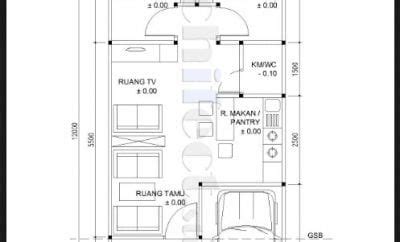Konsultan jasa arsitek profesional, desain rumah mewah, villa & bangunan umum, desain interior modern & pelaksanaan. Minimalis Desain Rumah Minimalis Ukuran 5x12 1 Lantai 95 ...