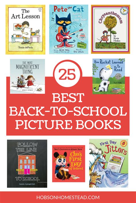 25 Best Back To School Picture Books The Hobson Homestead Back To