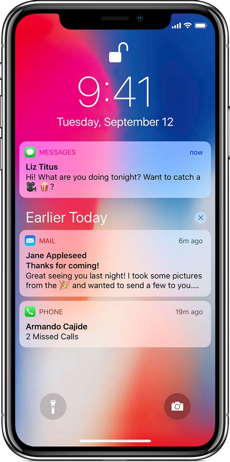 Use Gestures To Navigate Your Iphone X Apple Support