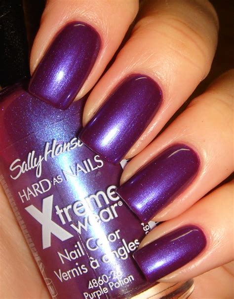 Sally Hansen Purple Potion Poshposhpolish Flickr