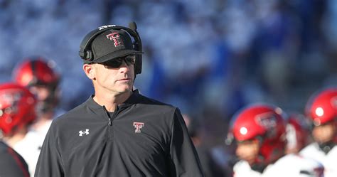 Matt Wells Fired As Texas Tech Hc After 2 Plus Seasons With Program