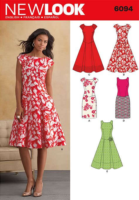Acceptable patterns are conditioned by. 6094 New Look Pattern Misses Dresses
