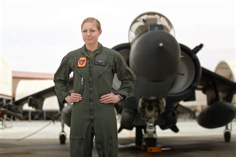 Capt Kelsey Casey The Only Female Av 8b Harrier Pilot In The Marine
