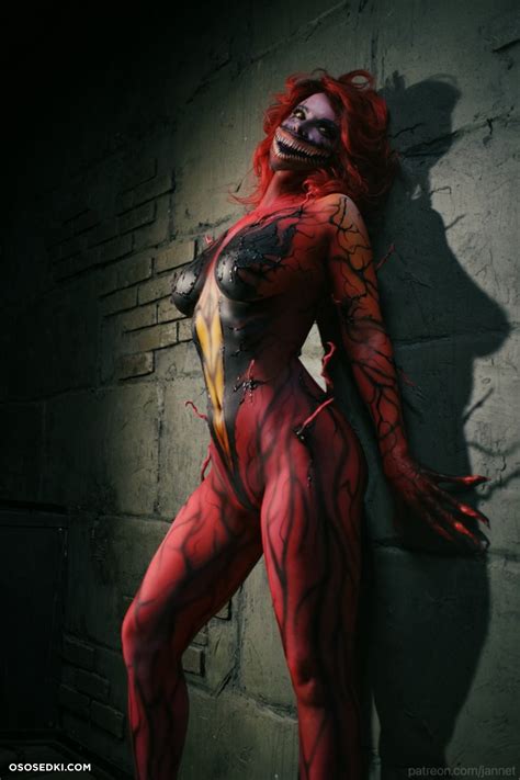 Jannet Incosplay Carnage Naked Cosplay Asian Photos Onlyfans Patreon Fansly Cosplay