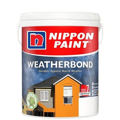 Nippon paint odourless aircare is the first paint in malaysia that uses active carbon technology which absorbs free formaldehyde from the air and converts it to in order to promote better indoor comfort in dealing with the extremes of malaysian weather, nippon paint introduced weatherbond. NIPPON Weatherbond 1L 5L | Shopee Malaysia