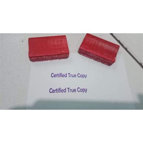Certified True Copy Rubber Stamp Shopee Philippines