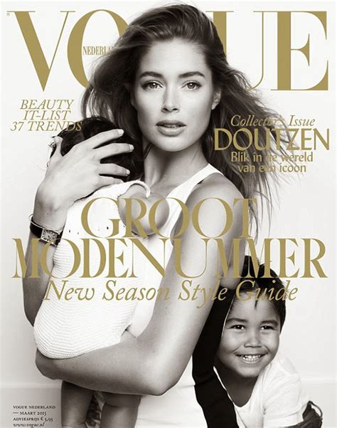 Victorias Secret Model Doutzen Kroes Breastfeeds Her Beautiful Daughter In ‘vogue Netherlands