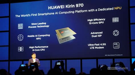 Huawei Presents Hisilicon Kirin 970 Lte Cat18 Chipset 4g Lte Mall