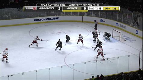 NCAA Men's Ice Hockey PC Friars Vs. Denver Game Highlights - YouTube