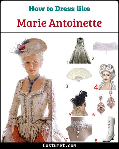 Marie Antoinette Costume For Cosplay And Halloween