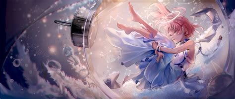 Anime Girl Trapped In A Lightbulb By Osd