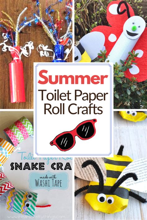 25 Summer Toilet Paper Roll Crafts For Preschoolers