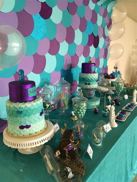 Little Mermaid Party// #meerjungfrau #kindergeburtstag | Fiestas de