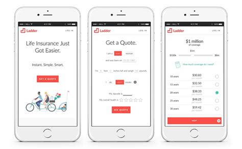 They do not offer coverage in ny at this time. Ladder Is Changing Life Insurance With Technology And ...