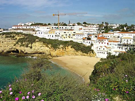 Praia Do Carvoeiro Portugal See Where This Picture Was T Flickr
