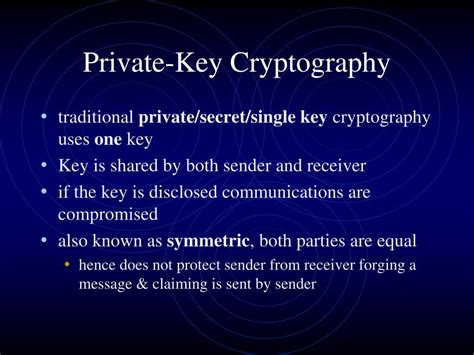 Ppt Public Key Cryptography And The Rsa Algorithm Powerpoint