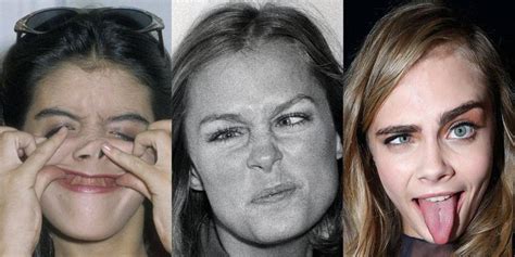 Supermodels Making Funny Faces Kate Moss Gisele Bundchen And Tyra Banks