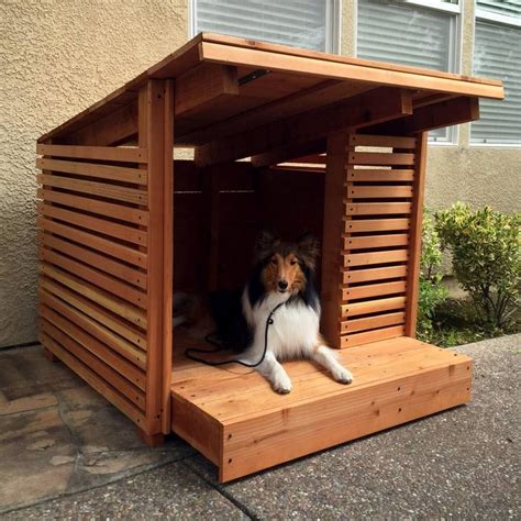 It took a while to get someone to acknowledge us/seat us. Hand Made Redwood Dog House by Strong Wood Studio | CustomMade.com