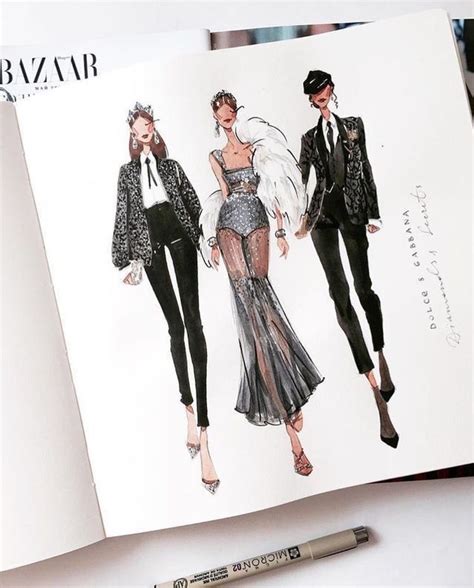𝒮𝒶𝓇𝒶𝒽𝒦𝑒𝓊𝓀𝑒𝓁𝒶𝒶𝓇 Fashion Design Sketchbook Fashion Inspiration