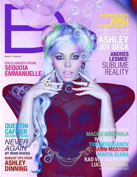Kerli Dark Beauty Magazine Cover United States February 2013