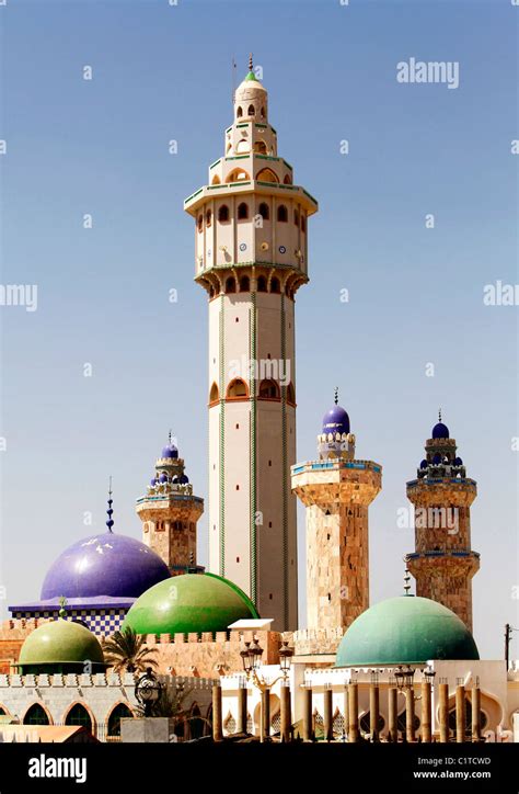 The Great Mosque Touba Senegal West Africa Stock Photo Alamy