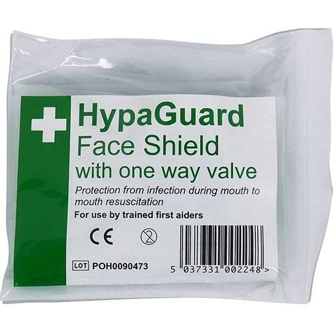 HypaGuard Face Shield CPR Protection First Aid Online
