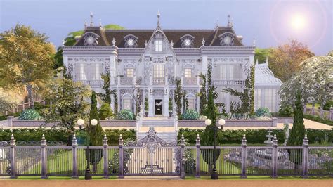 February Release Sims 4 French Mansion 2月 法式豪宅 Patreon Rubys Home