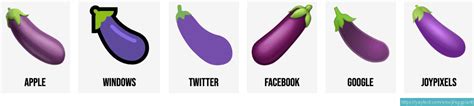🍆 Eggplant Emoji