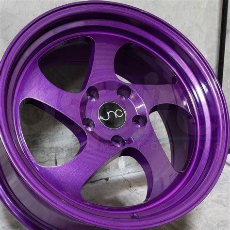 17x8 Jnc 034 5x100 30 Candy Purple Wheels Rims Set4 731 Wheels