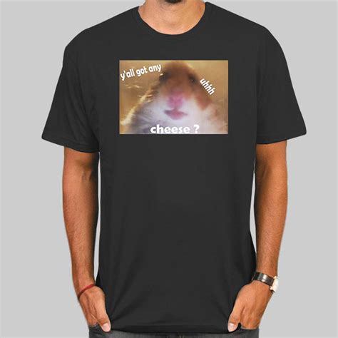 Staring Hamster Meme Shirt Cheap