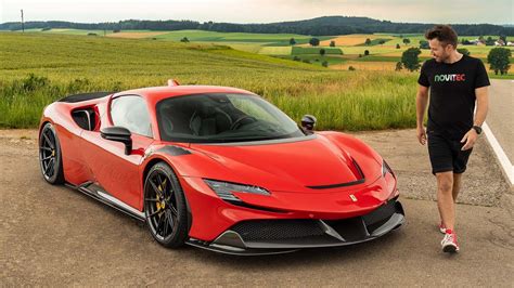 1109hp Novitec Ferrari Sf90 With Carbon Everywhere The Supercar