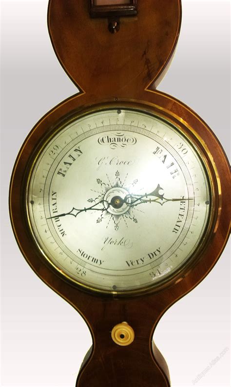 Antiques Atlas Mercury Wheel Barometer By Giuseppe Croce C1825