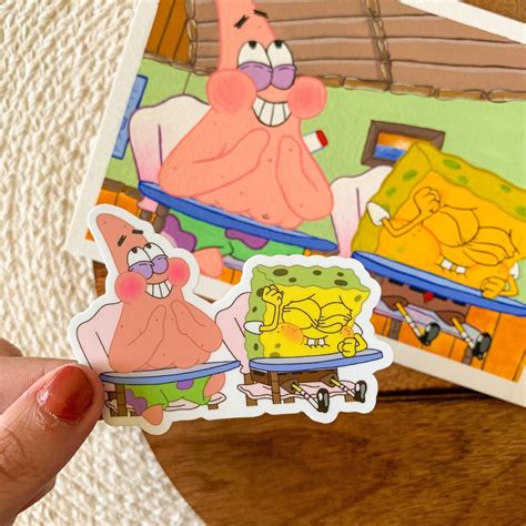 Whats Funnier Than 24 25 Spongebob Meme Vinyl Sticker Etsy