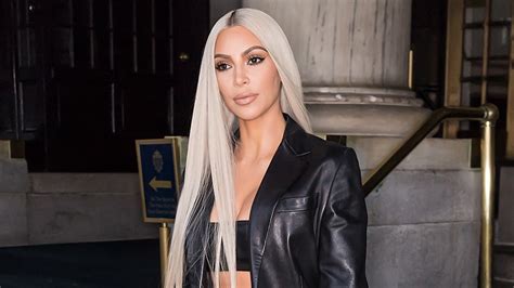 This Is Exactly How Kim Kardashian Keeps Her Platinum