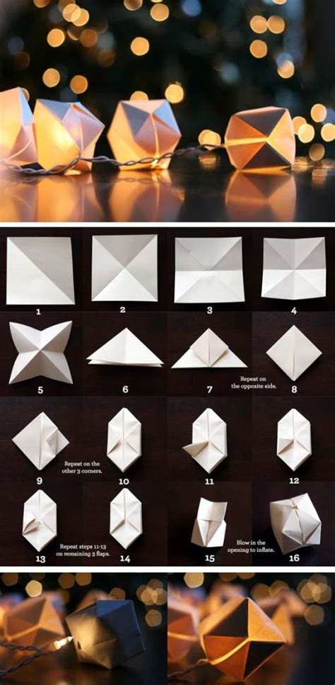 Diy Origami String Lights Lottie Does