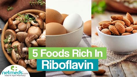 5 Foods Rich In Vitamin B2riboflavin Youtube