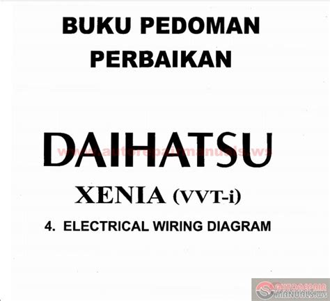DIAGRAM 1996 Daihatsu Charade Manual Electrical Diagram MYDIAGRAM