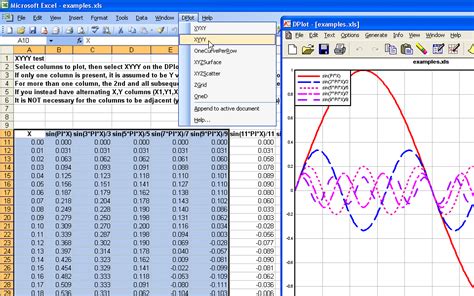 DPlot Windows software for Excel users to create presentation quality graphs