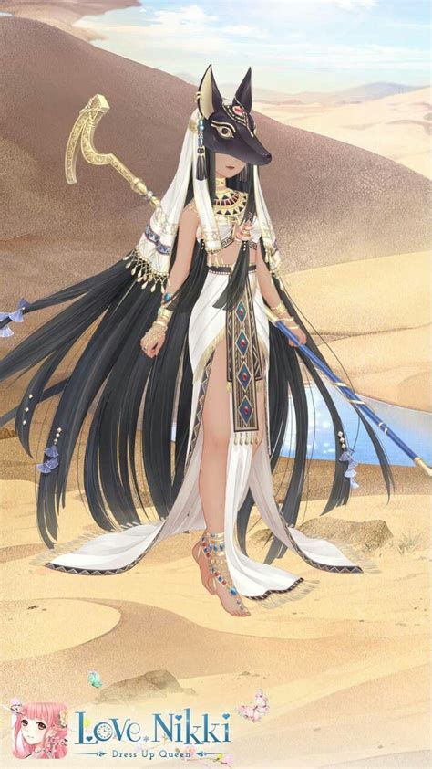 anime egyptian egyptian girl fantasy inspiration character design inspiration girls