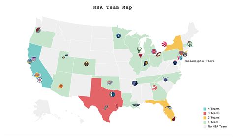 Where Are Nba Teams Located In Each State — Ticas Portfolio