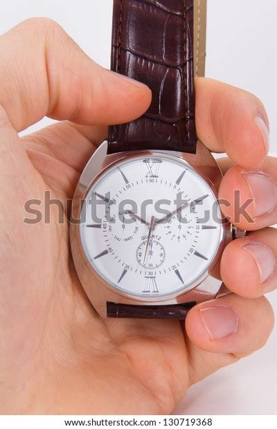 Hand Holding Classic Watch Hour Hand Stock Photo 130719368 Shutterstock